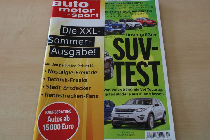 Deckblatt Auto Motor und Sport (14/2018)